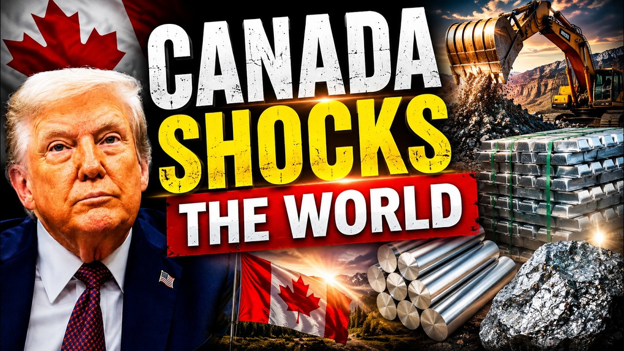 CANADA SHOCKS THE WORLD  Massive Aluminum Discovery Rocks Global Markets 1080p caption