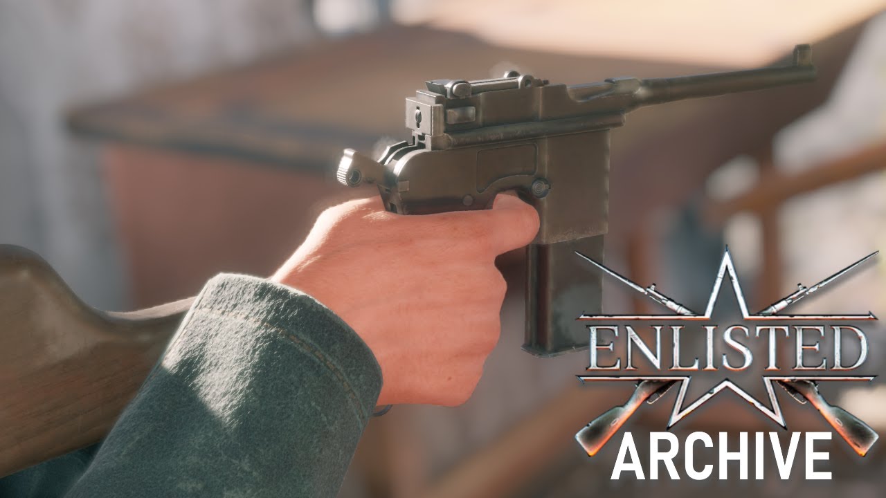 Enlisted Showcase - Mauser C96 M712