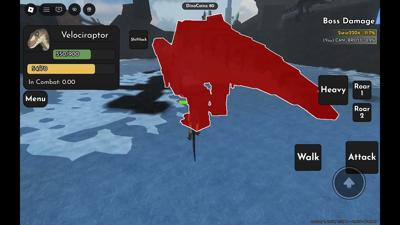 🔴DEFEATED D.REX IN JURASSIC BLOCKY!!     #JURASSIC BLOCKY #ROBLOX