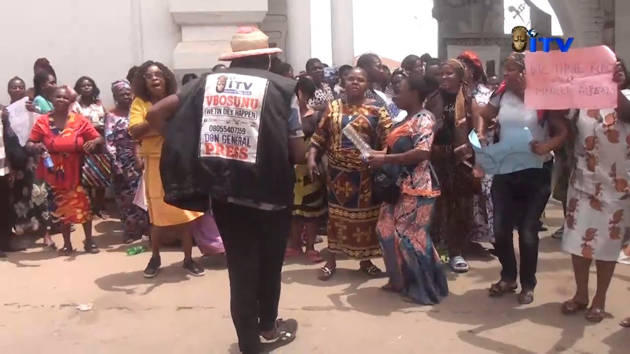 Ekiosa Traders Protest Against Relocation For Market Repairs | Sapele Road Protest | VBOSUNU