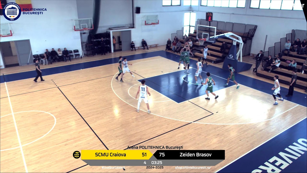LIVE CN U17 TFB🏀SCMU Craiova - ACS Zeiden Brasov
