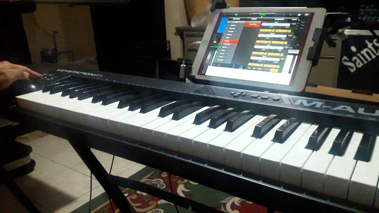 SAMPLES PARA IPAD Soundfont pro con m-audio keyystation 61