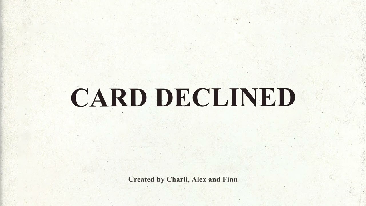 Charli xcx - Card Declined (Official Audio)