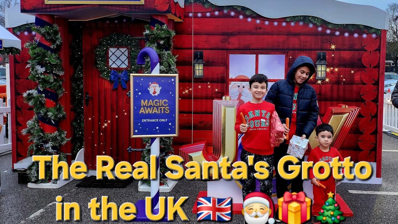 The real Santa's Grotto in the UK 🎅🎄🎁