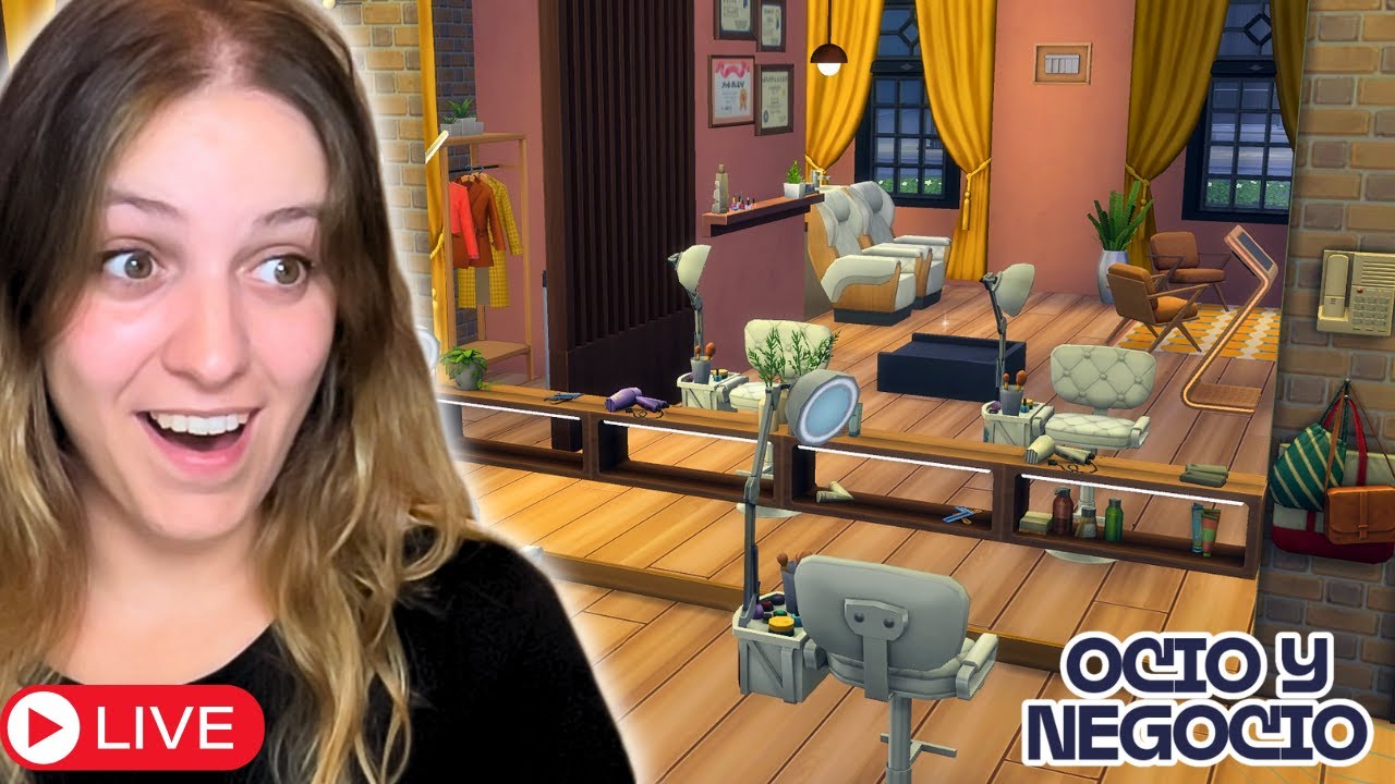 Abro un CENTRO DE ESTÉTICA con el NUEVO PACK OCIO Y NEGOCIO LOS SIMS 4  Sisi 😳| ❗redes