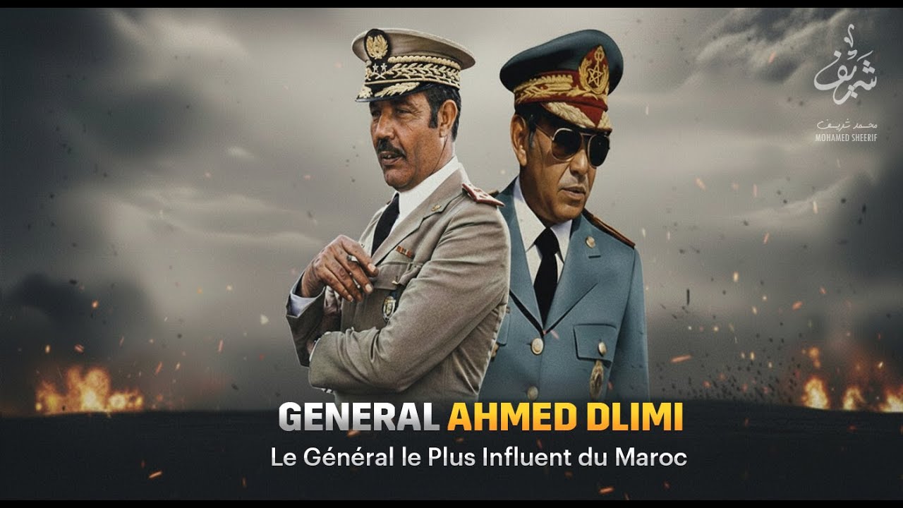 وثائقي فرنسي نادر عن نفوذ الجنرال أحمد الدليمي .. الجنرال الأكثر تحكما و غموضا في عهد الحسن الثاني!!