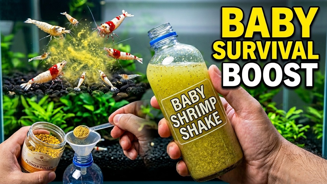 How To Use Powdered Shrimp Food To Boost Baby Shrimp Survival