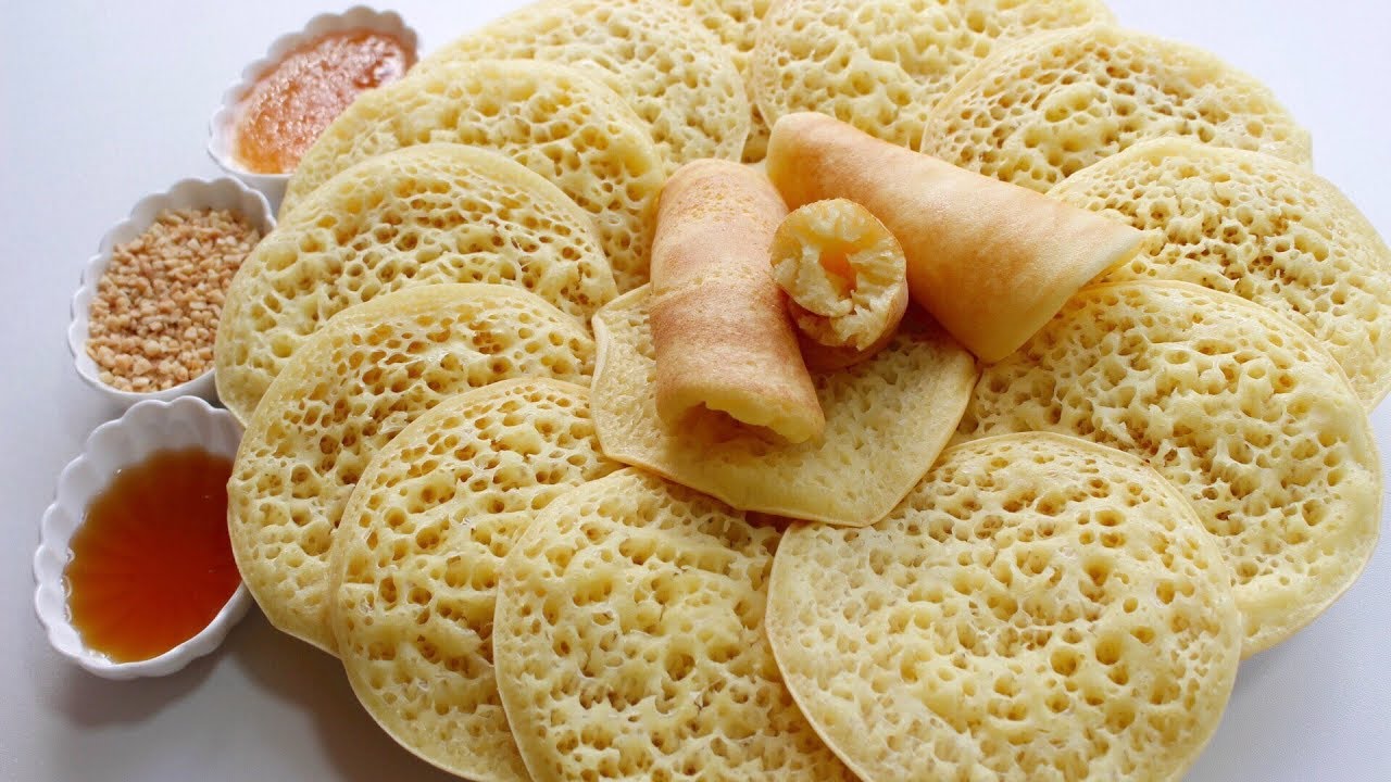 Baghrir facile et inratable - crêpes mille trous