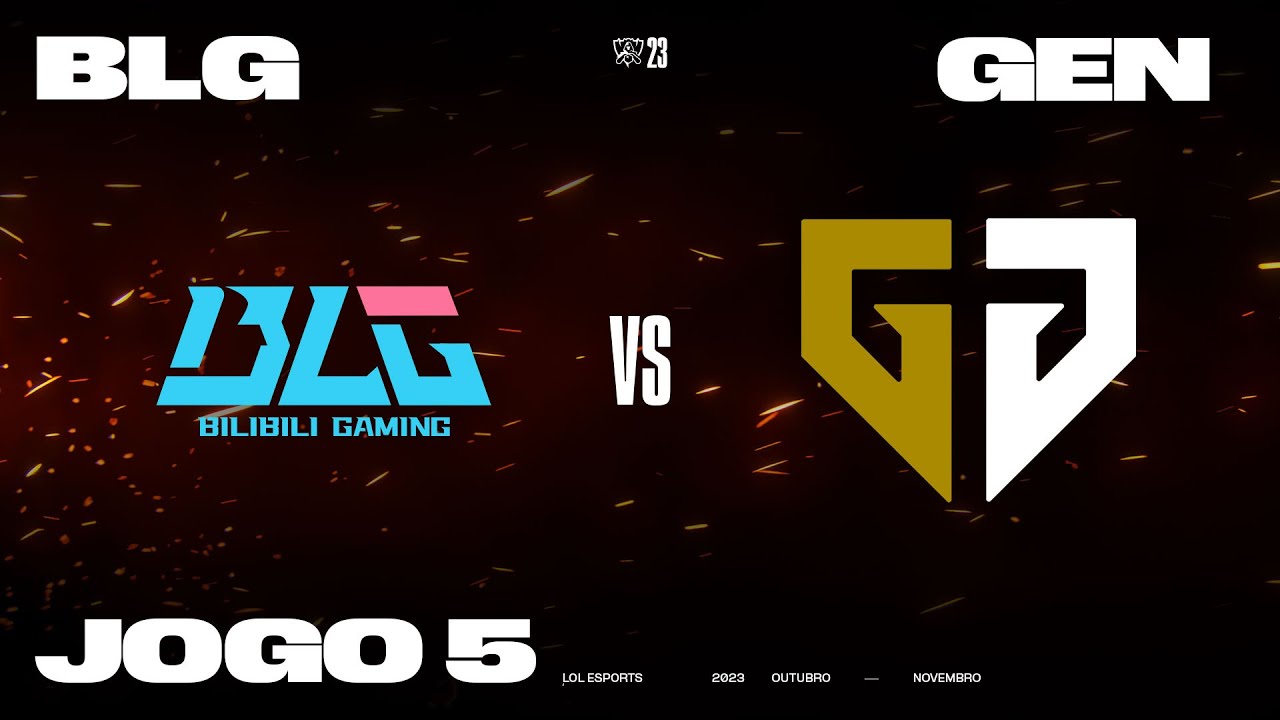 Gen.G x Bilibili Gaming (Jogo 5) - Worlds 2023: Quartas de Final