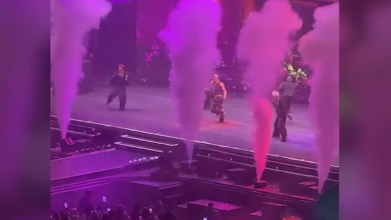 Frustrated Chris Brown fans left outside due to traffic chaos as he performed inside Carter-Finley