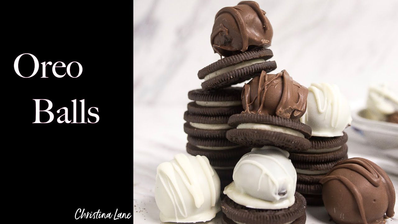 Easy Recipe for Oreo Balls (3 ingredients)