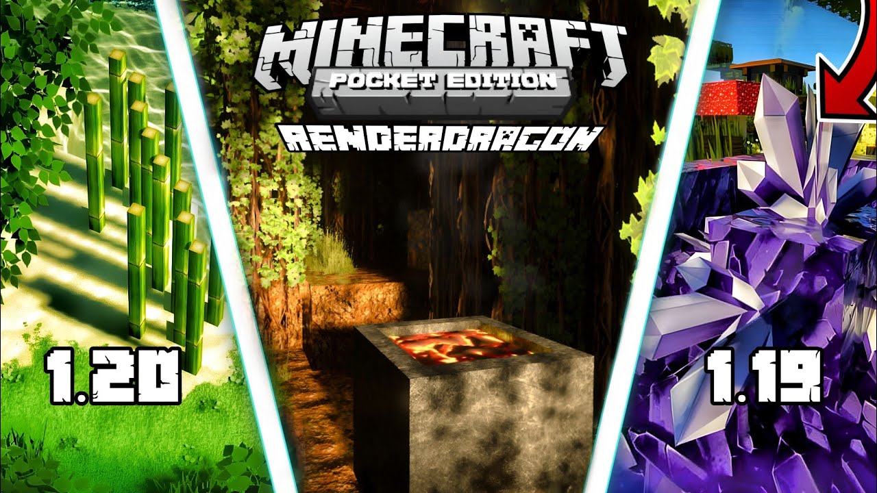 TOP 7 BEST MCPE 1.19.81 / 1.20+ ULTRA REALISTIC SHADERS | Render Dragon Minecraft Pe | Android/iOS