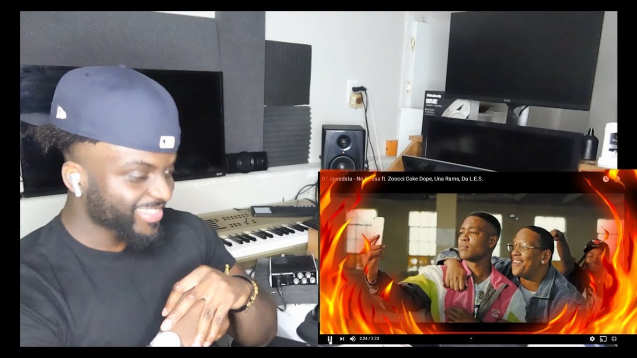 DJ Speedsta - No Stress ft. Zoocci Coke Dope, Una Rams, Da L.E.S.|REACTION.. I Love This Song!