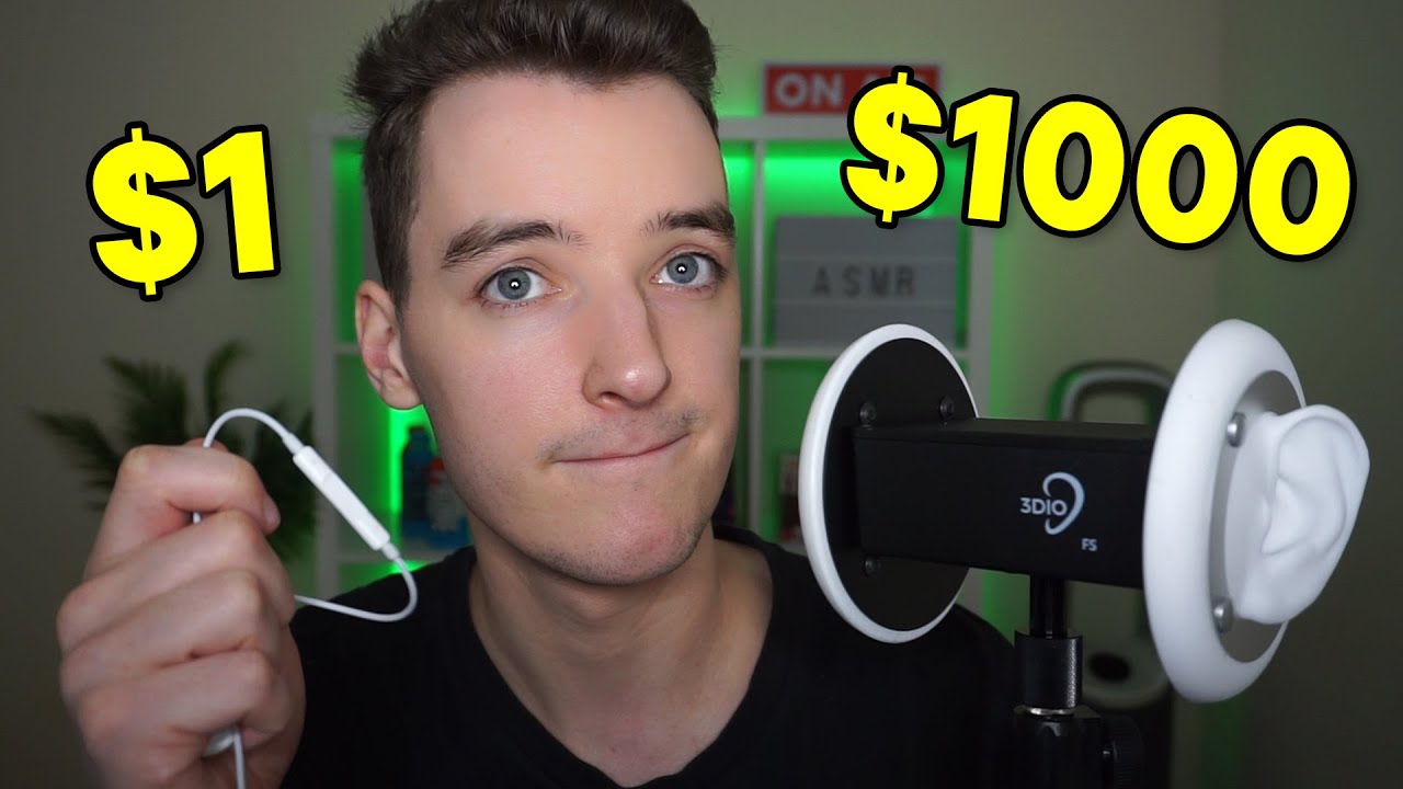 $1 Microphone VS $1000 Microphone ASMR