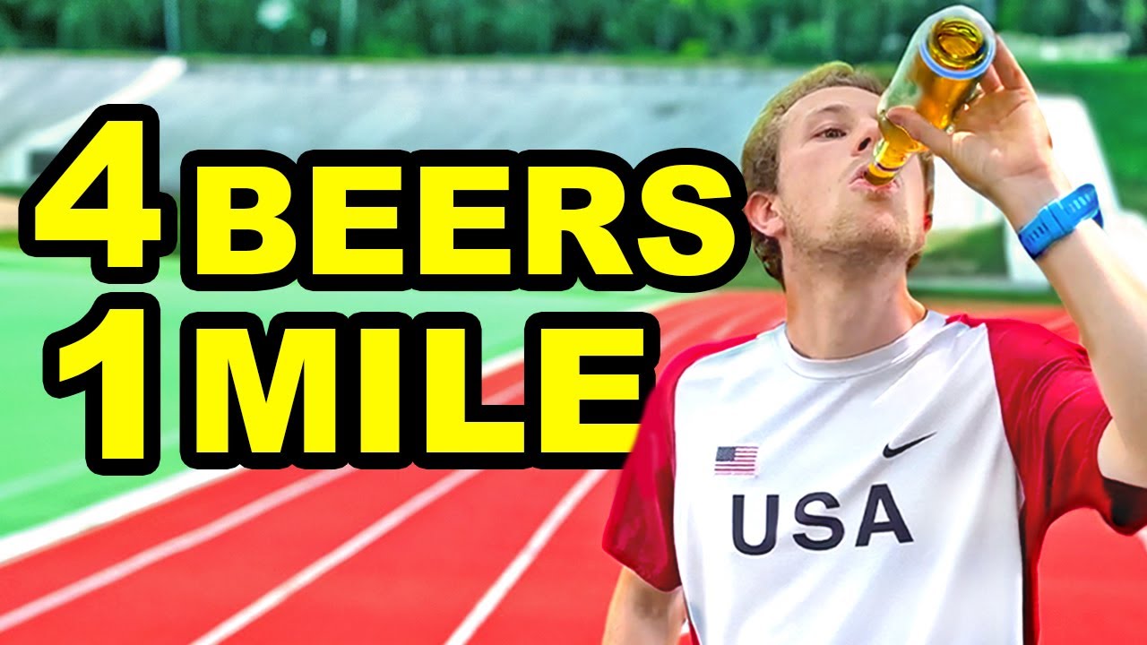 We Tried Running the Beer Mile