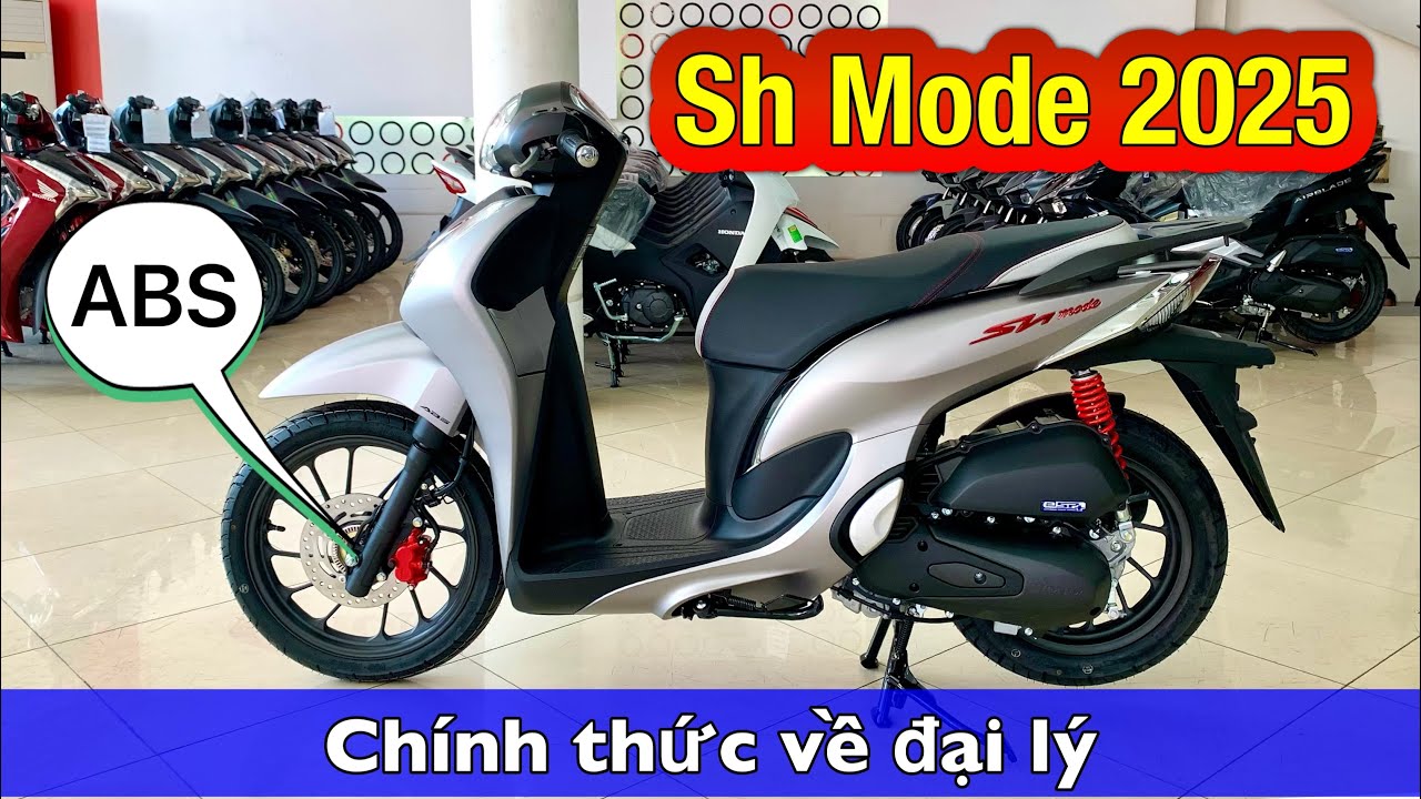 [Review_Báo giá] Sh Mode 2025 Phiên bản đặc biệt ABS màu Bạc Đen | Minh Nam Lê #shmode2025