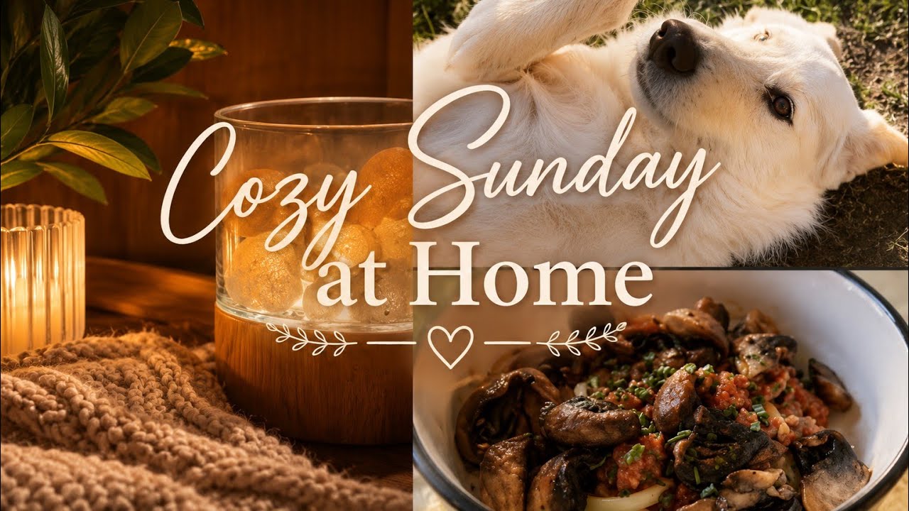 Cozy Sunday | Slow Living, Comfort Food & Home Decor Haul