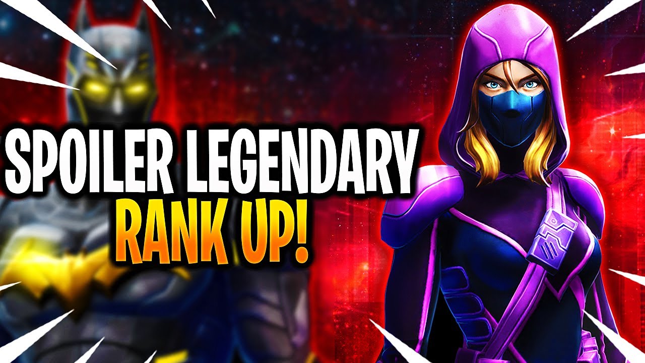 Spoiler Legendary Rank Up & Gameplay! - DC Legends