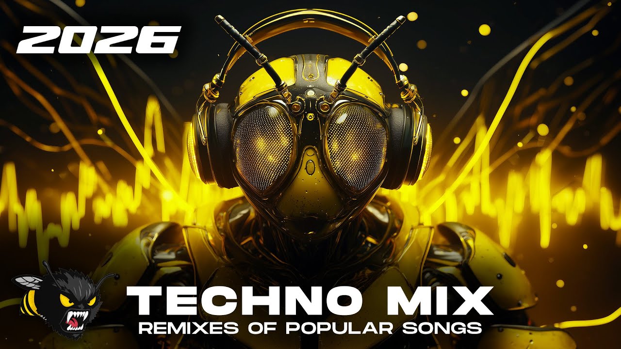 TECHNO MIX 2026 🐝 REMIXES OF POPULAR SONGS 🐝 ONLY TECHNO BANGERS