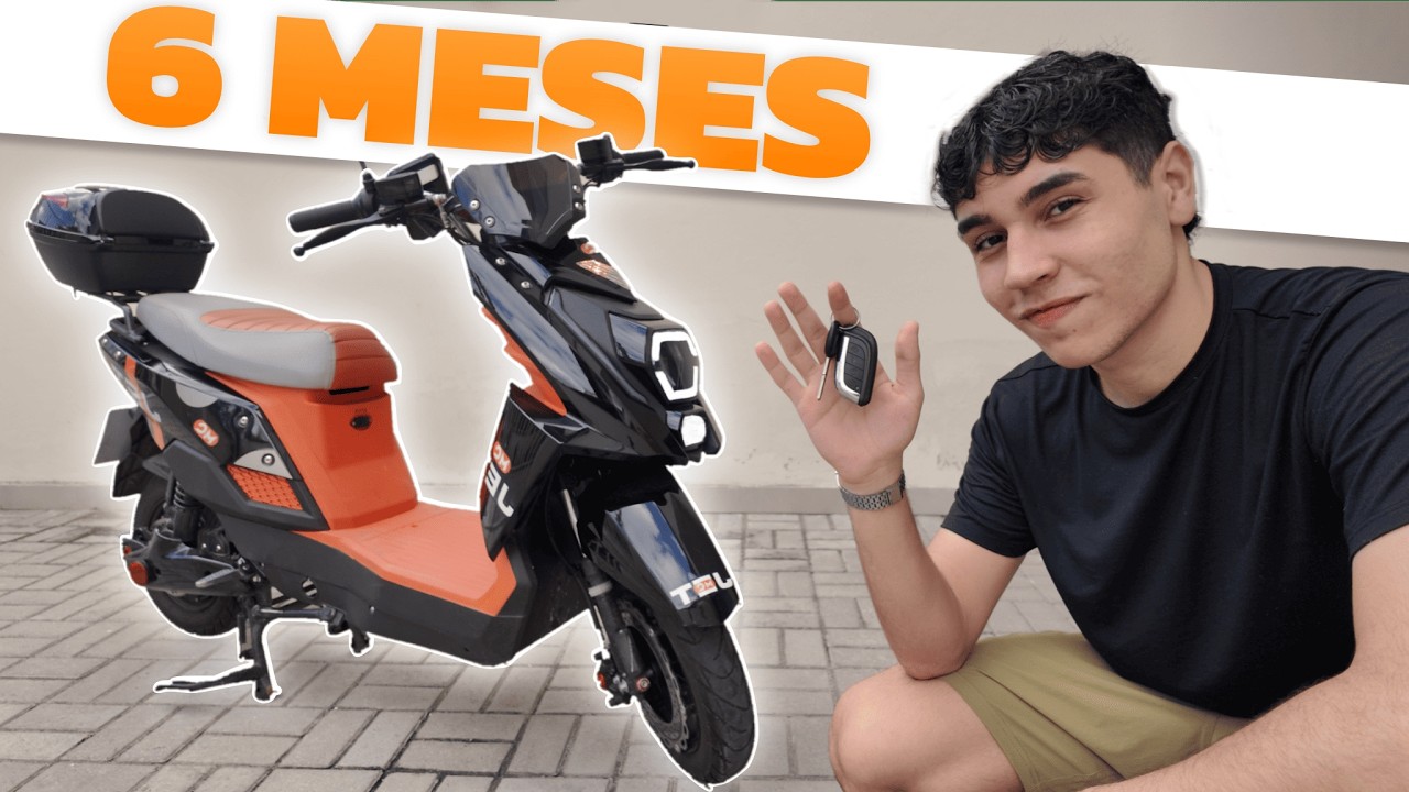 Moto El&eacute;trica 6 meses depois: Valeu a pena?