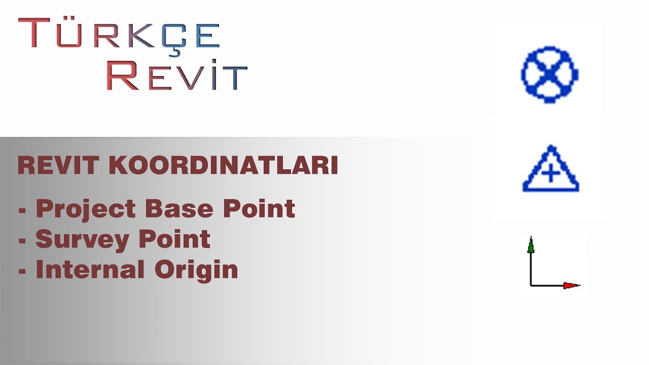 Revit Koordinat sistemi nasıl çalışır?