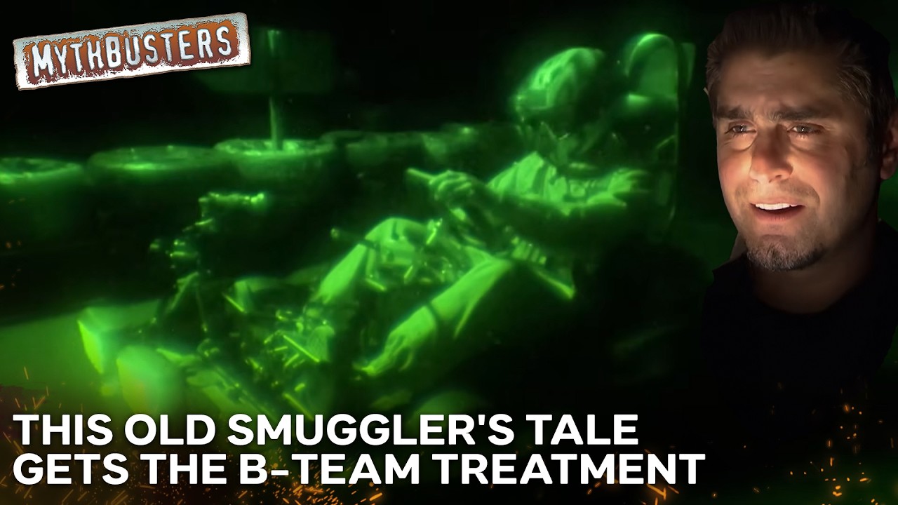 Could A Driver Really Navigate A Border Road In Total Darkness? | MythBusters