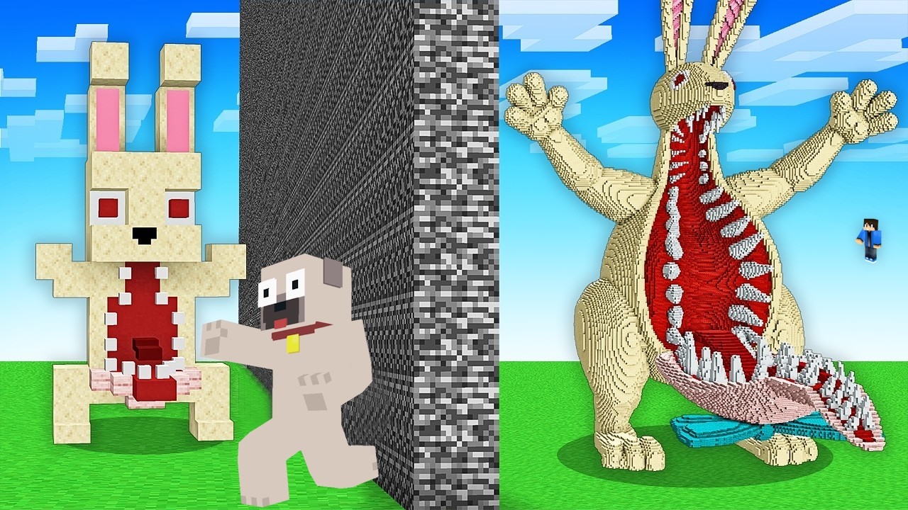 CSALTAM EGY HACKERREL A 99 &Eacute;JSZAKA EASTER BUNBY &Eacute;PITŐ KIHIV&Aacute;SBAN A MINECRAFTBAN!
