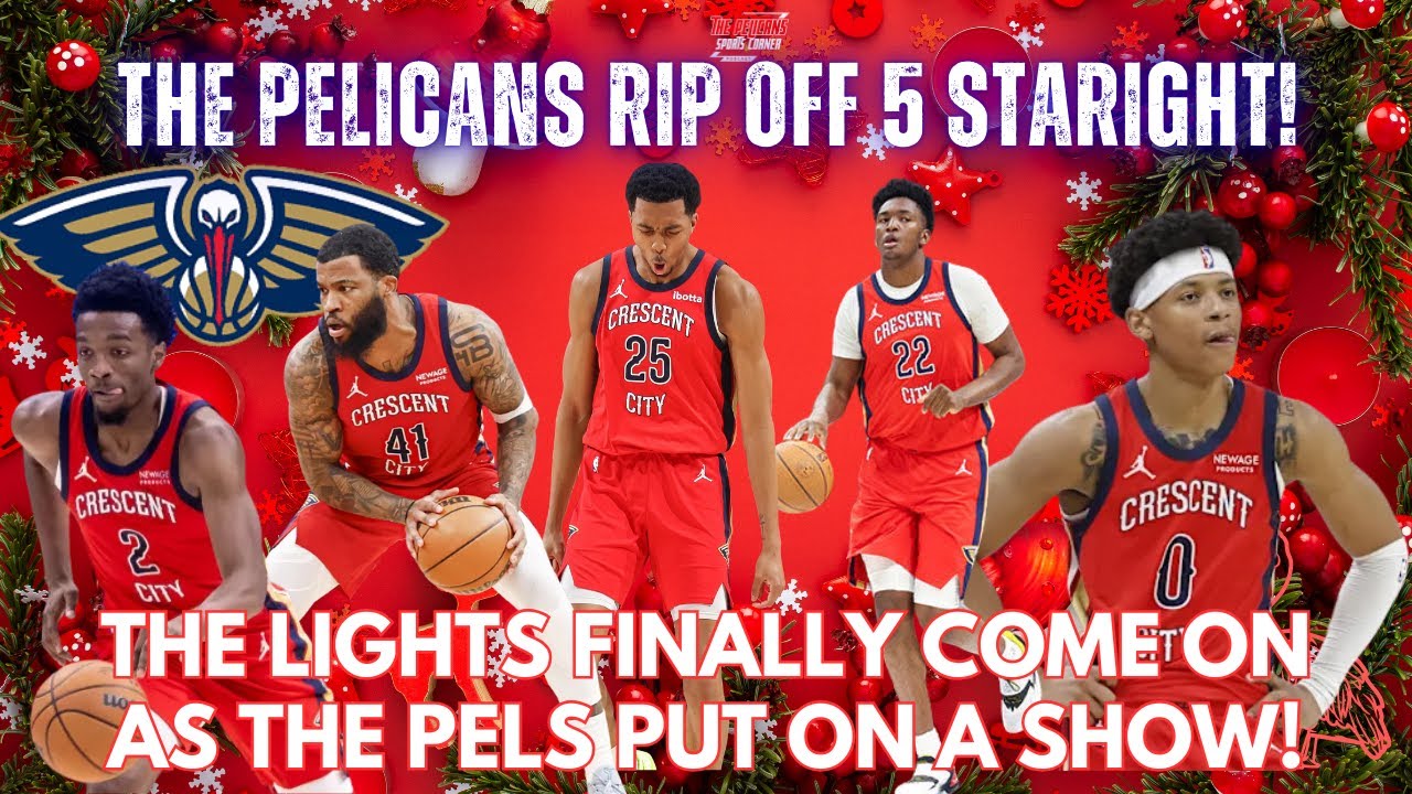🔥&ldquo;PELICANS ON FIRE! 5-Game Tear Shows a Team Growing Up &mdash; Even a Cavs Loss Can&rsquo;t Cool Them Down&rdquo;🔥