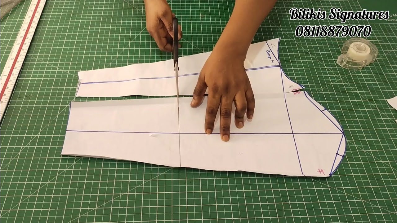 2 PIECE SLEEVE PATTERN | JACKET SLEEVE