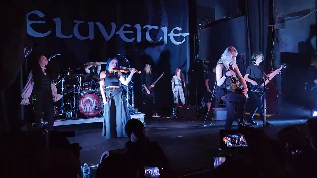 Eluveitie performing 