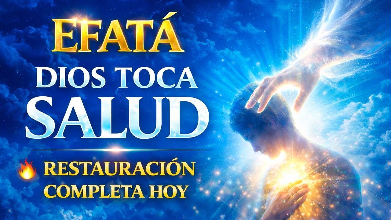 🌿 ¡SANIDAD DIVINA! Oración PODEROSA EFFATÁ 03 de Marzo – Dios Restaura tu Cuerpo y Alma
