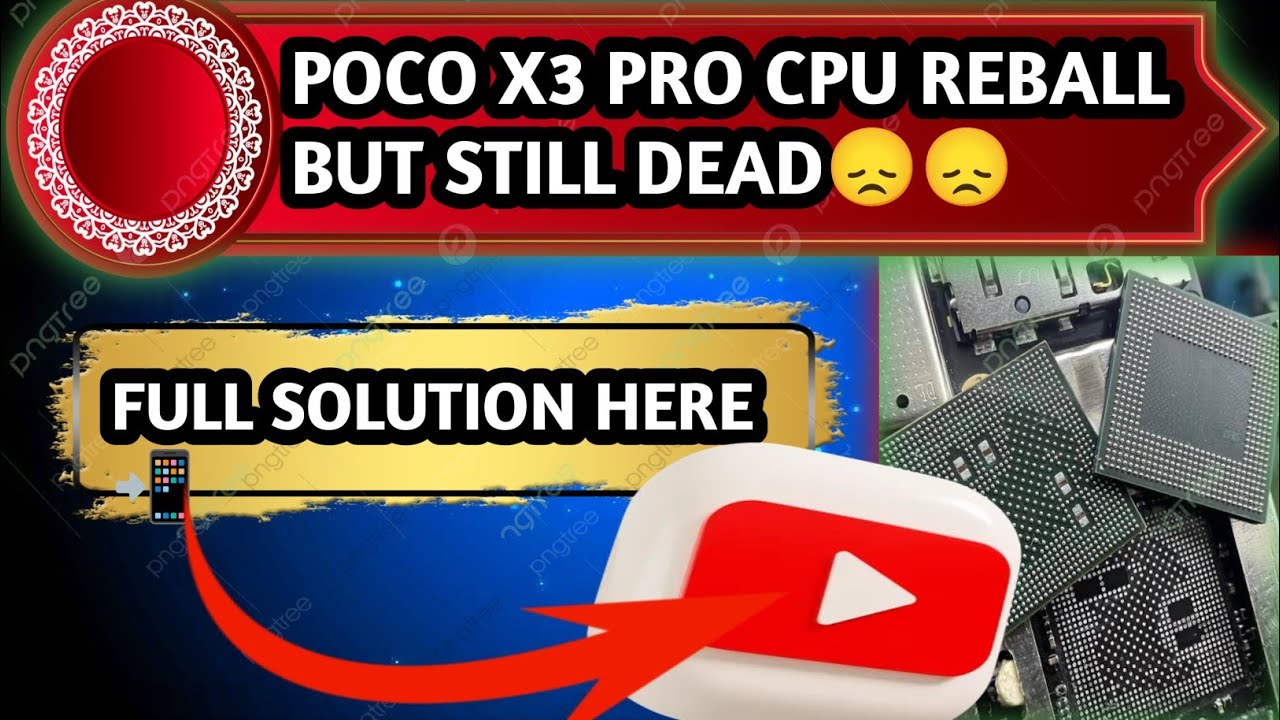Poco X3Pro Dead solution | Flashing white light screen | reball But still Dead | UFS 3.1 PROGRAMING