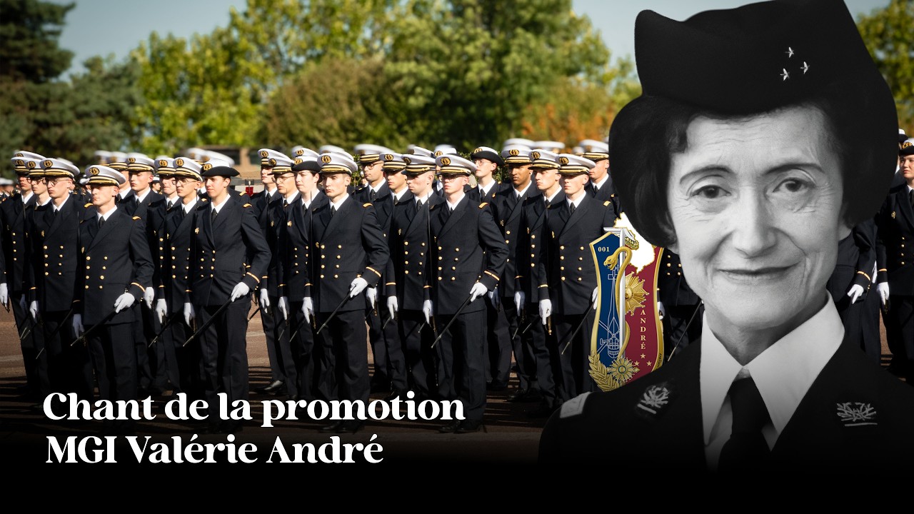 Chant de la promotion MGI Valérie André de l'École de santé des armées