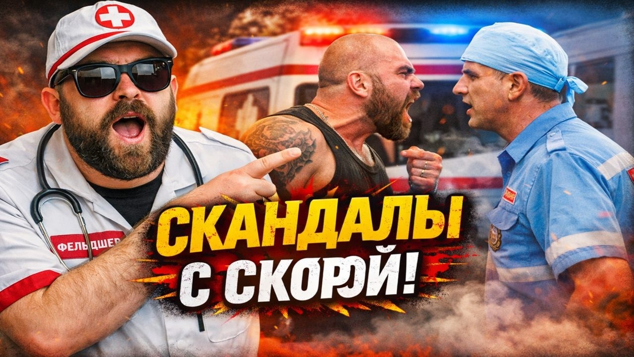 Быдло против Фельдшеров Скорой помощи! Что творится на вызовах скорой! Лютые скандалы и конфликты!