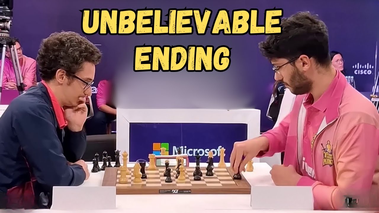 Don't Miss The End! Fabiano Caruana vs Alireza Firouzja