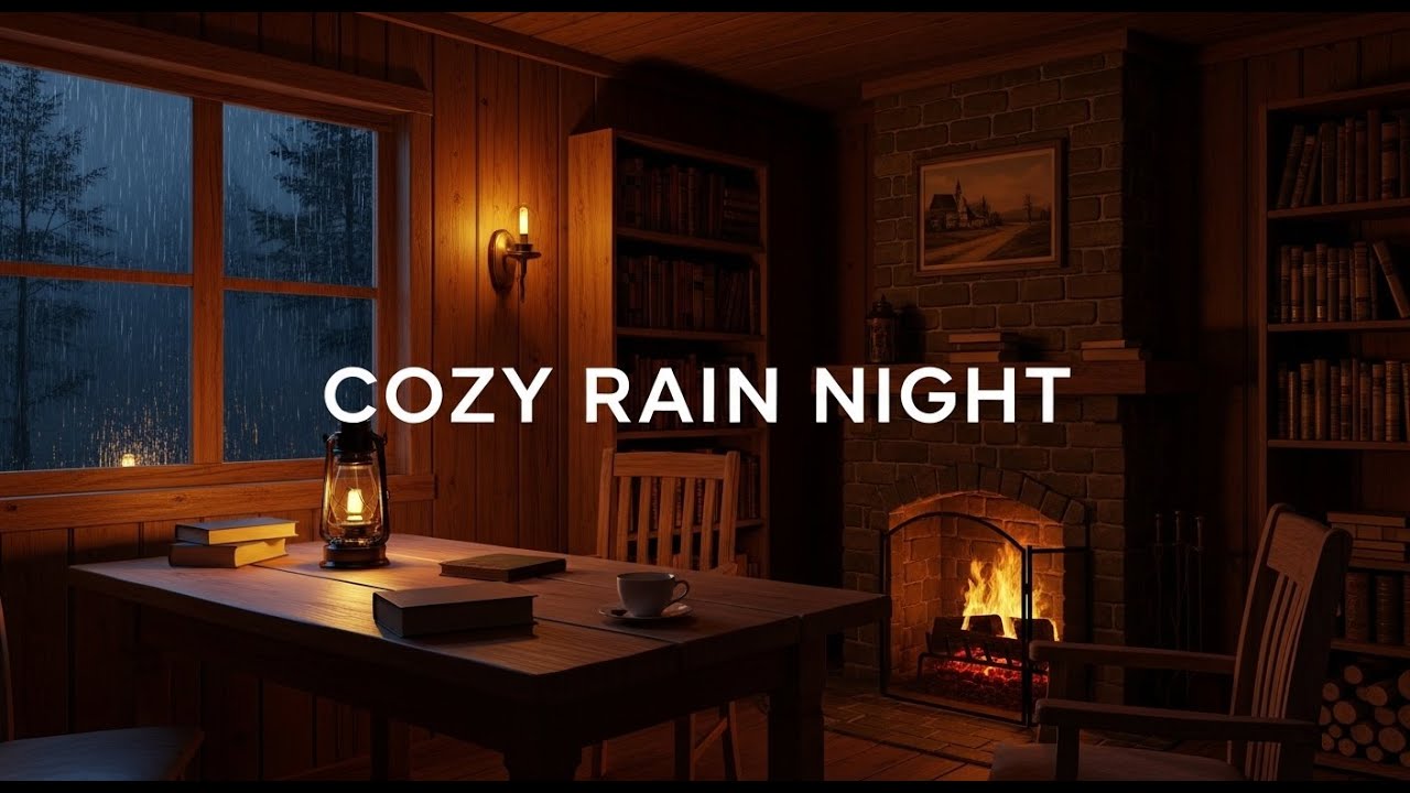 Gentle Rain and Acoustic Guitar | Deep Sleep and Anxiety Relief