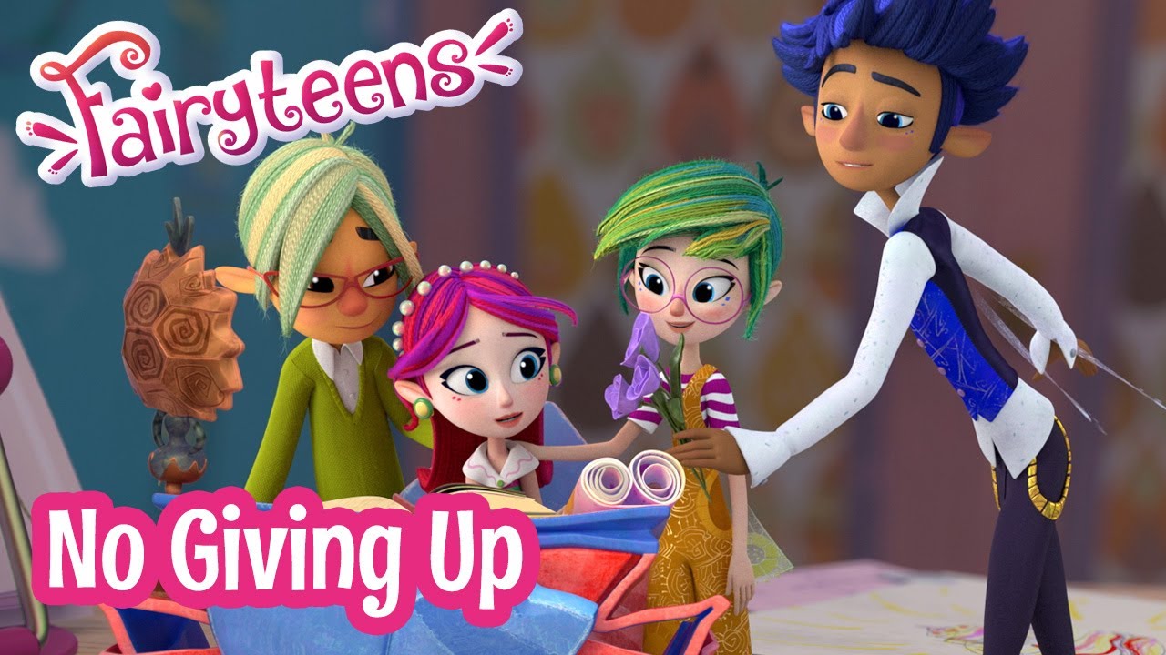 Fairyteens 🧚✨ No Giving Up 🧝‍♂️❤️ Cartoons for kids ✨ Cartoons with fairies
