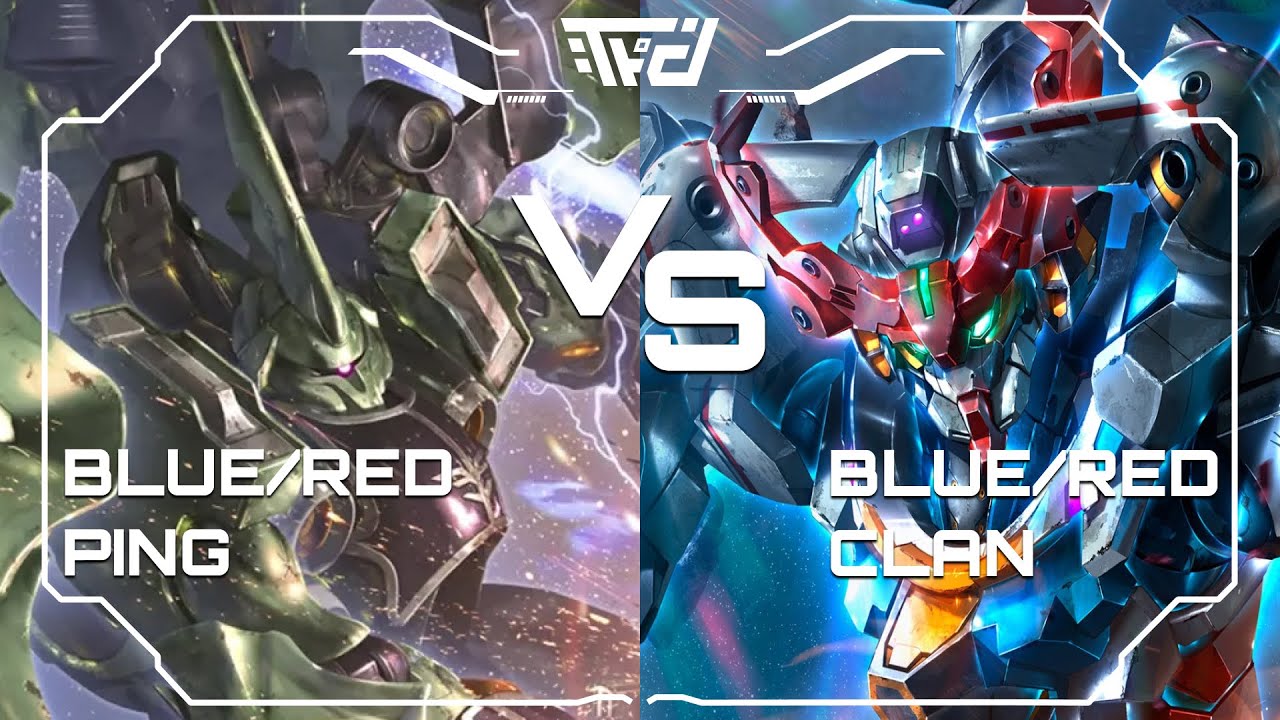 BLUE RED PING CONTRA EL NUEVO CLAN ⽒ LOCAL TOURNAMENT GEEKLOGIA GUNDAM CARD GAME GD02 PARTE 3