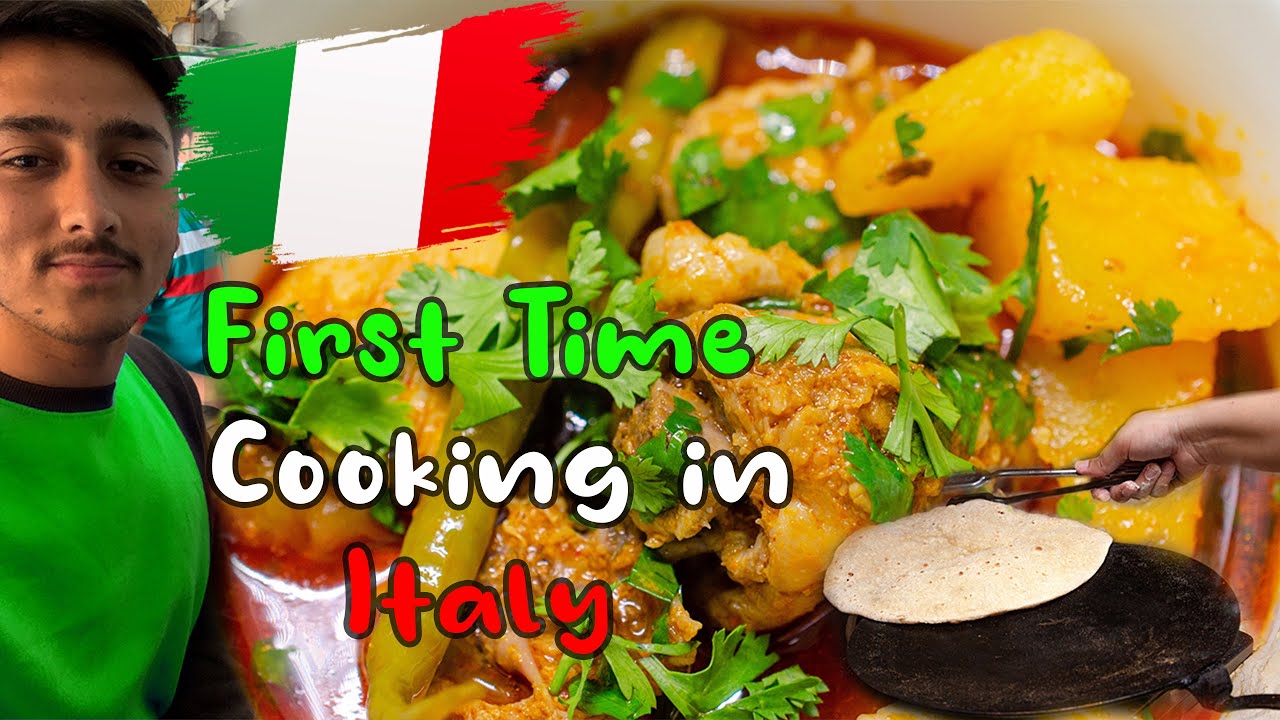 First time cooking in Europe | Student life | Cooking day | Pakistani in Italy