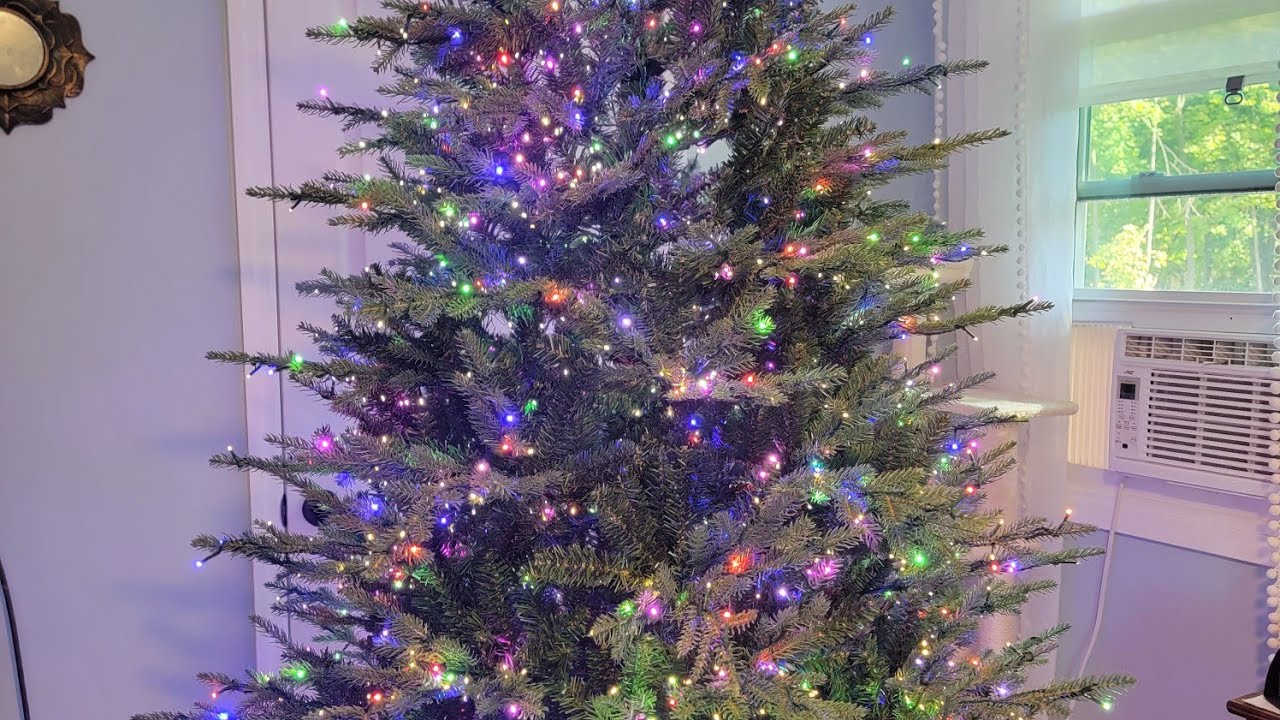 Home Depot 7.5 foot Grand Duchess Fir Christmas Tree🎄*most affordable realistic tree* 2024 NEW