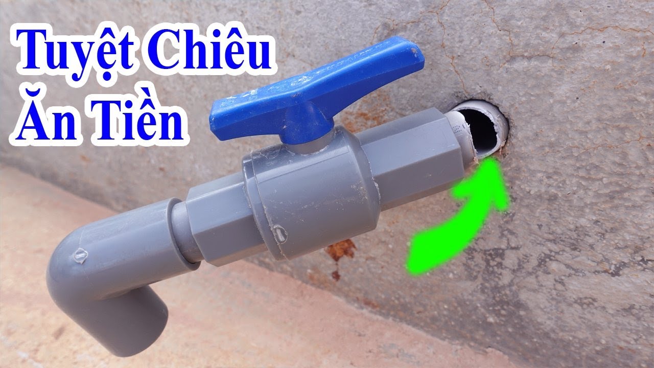 C&aacute;ch SỬA V&Ograve;I NƯỚC G&Atilde;Y s&aacute;t tường ĂN TIỀN CỰC DỄ V&Igrave; QU&Aacute; ĐẸP, mẹo sửa ống nước g&atilde;y &acirc;m tường DỄ NHẤT