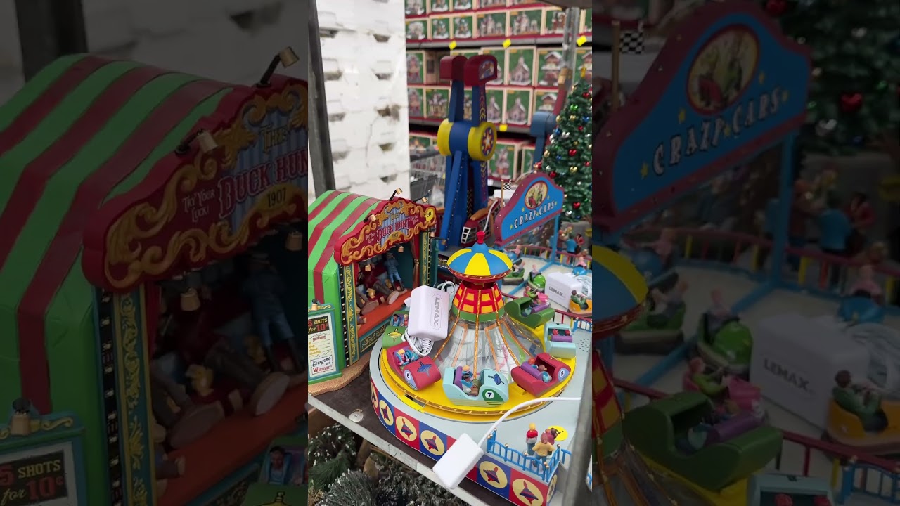 It&rsquo;s time for #LEMAX 2025 Christmas Village displays! ⏰🎅🏼🎄✨