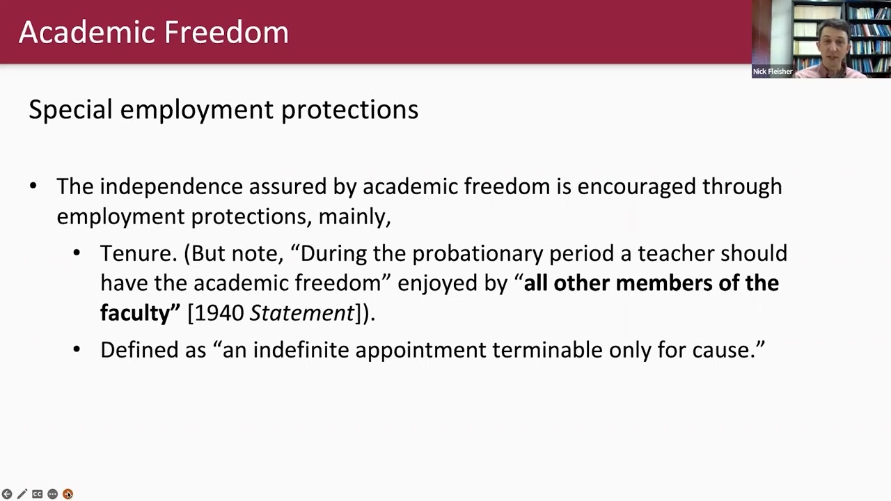 Webinar: Academic Freedom Basics