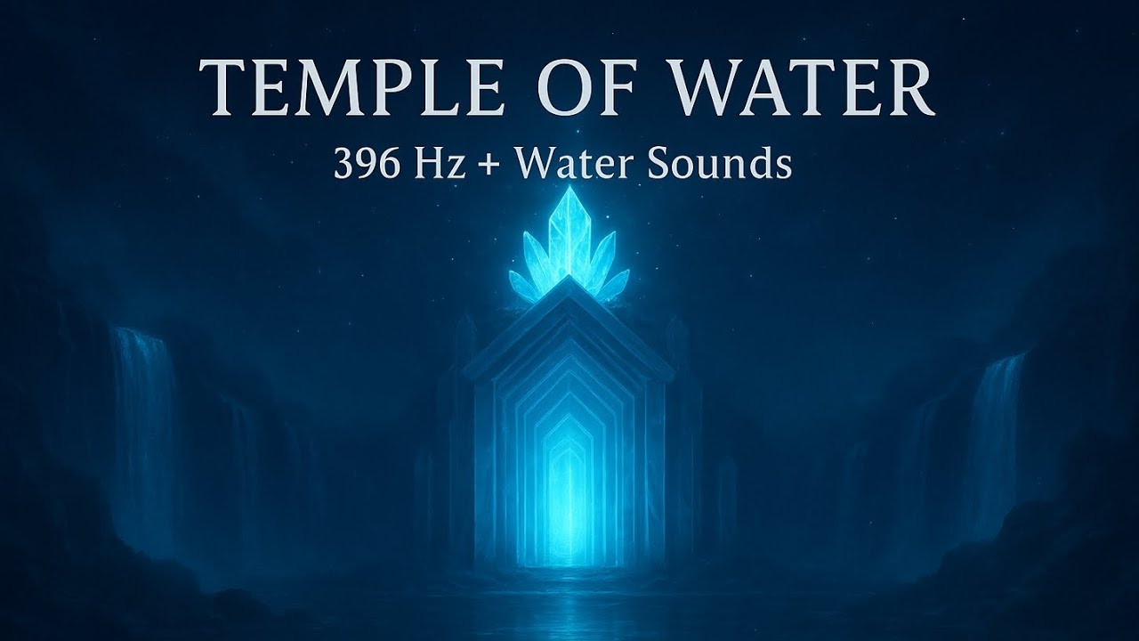 💧 Temple of Water — 396 Hz Healing Frequency with Natural Water Sounds | Meditation