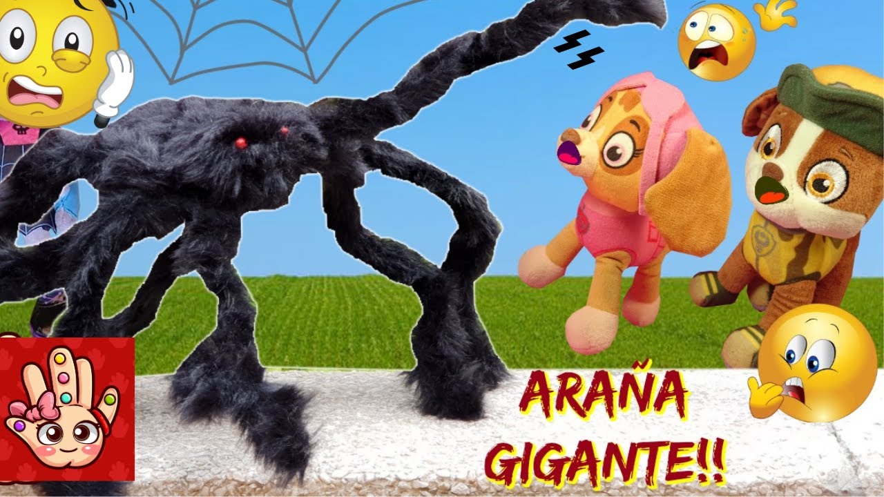 ¡CUIDADO con la ARAÑA GIGANTE! Paw Patrol en español
