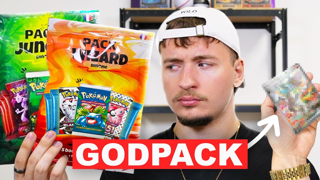 Les Packs Mystères Pokémon les plus Chanceux (GODPACK MDRRR)
