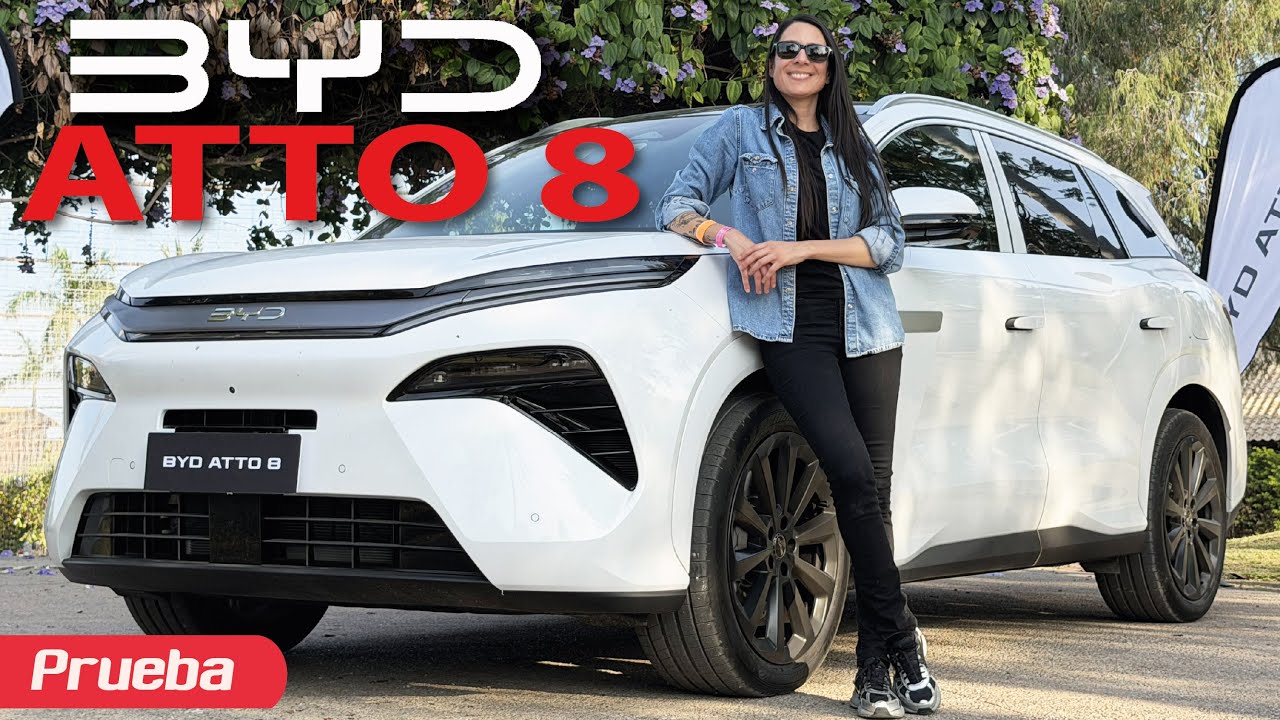 La Nueva BYD para familias grandes: Atto 8