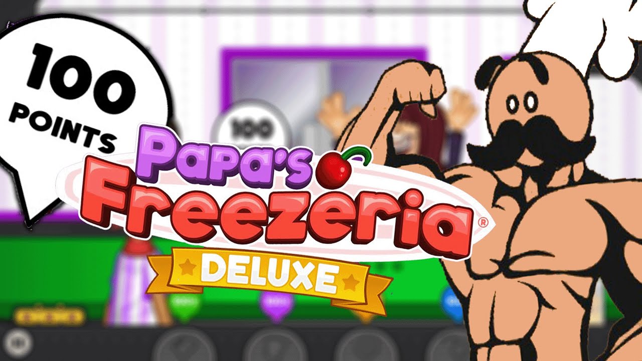 100 Points Or 100 Push Ups | Papa's Freezeria