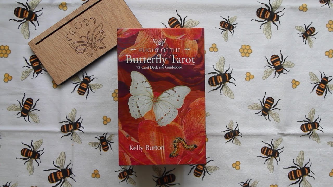 Unboxing the Flight of the Butterfly Tarot by Kelly Burton