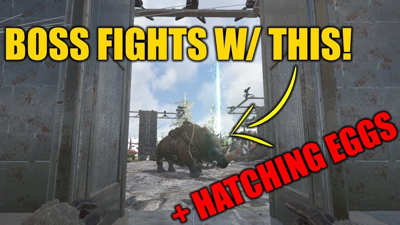 HATCHING EGGS! TAMING FOR BOSS FIGHTS - Small Tribe Official PvP - Ark Survival Evolved